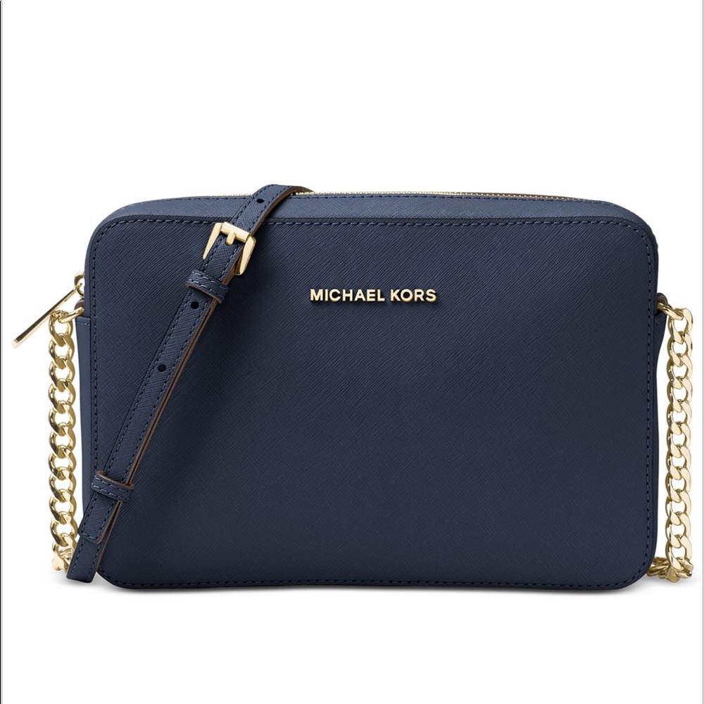 ‼️🔥black Michael kors Leather Crossbody‼️🔥👌🏼👜